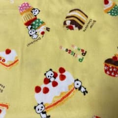 コットンこばやし　寝癖パンダ　フランネル生地のサムネイル