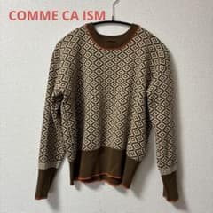 COMME CA ISM 幾何学模様 ニットのサムネイル