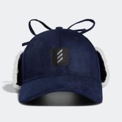 adidas コーデュロイキャップ　ネイビーのサムネイル