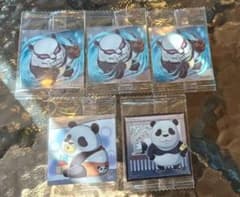 パンダ先輩　にふぉるめーしょん　5枚セット　呪術廻戦