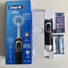 brown 充電式電気歯ブラシ本体 ブラシ2個付のサムネイル