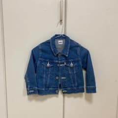 EDWIN デニムジャケット　サイズ110 美品　男女兼用のサムネイル