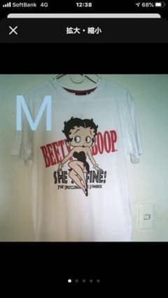 ベティーブープTシャツM白のサムネイル