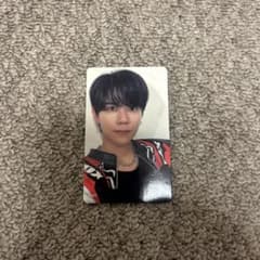INI 藤牧京介 トレーディングカード手書きメッセージ付きのサムネイル