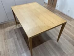 fbダイニングテーブル ナチュラル　ウレタン　セミオーダー140×90×72㎝のサムネイル