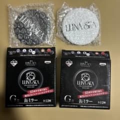 LUNA SEA 이치 반 쿠지 25th Anniversary 캔 미러 2 개 세트