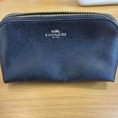 COACH ポーチ ブラック　ゴールド金具のサムネイル