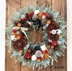 クリスマスリース　No451のサムネイル