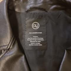 GU+UNDERCOVER レザージャケットのサムネイル