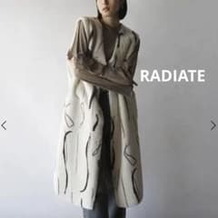 RADIATE フェイクファー×スエードリバーシブルロングベスト ヤマダヤ