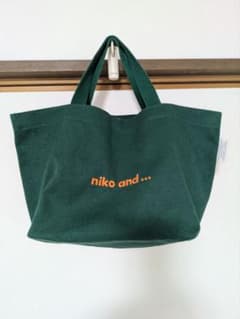 niko and ... グリーン トートバッグのサムネイル