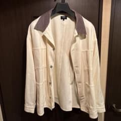 BEAMS HEART コーデュロイ襟 カバーオール Lのサムネイル