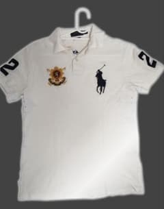 POLO RALPH LAUREN 白 ポロシャツ S チーフ・キーフ POLO RALPH LAUREN 白 ポロシャツ S チーフ・キーフ - メルカリ