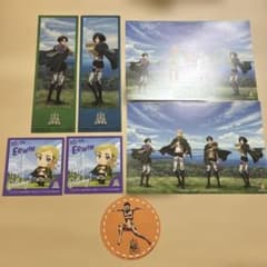 進撃の巨人 ニジゲンノモリ 特典グッズセット
