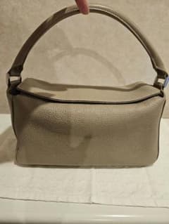 美品　Kitamura 牛革ハンドバッグ　ライトベージュのサムネイル