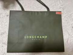 LONGCHAMP ショップ袋 ショッパー カーキのサムネイル