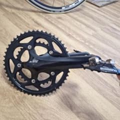 SHIMANO 105 FC5750 クランクセット ペダル付き SHIMANO 105 FC5750 クランクセット ペダル付き - メルカリ
