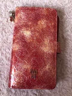 ANNA SUI アナスイ　ローズハート  iphoneケース　ピンクのサムネイル