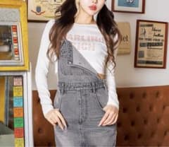 Darich デニムサロペットミニスカートのサムネイル