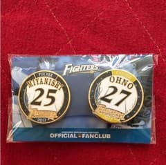 北海道日本ハムファイターズ 宮西 大野 ピンバッジセットのサムネイル