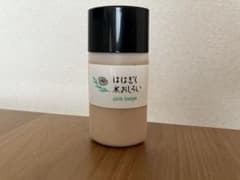【美品・一度だけ使用】ははぎく水おしろい　ピンクベージュミニサイズ（30ml）のサムネイル