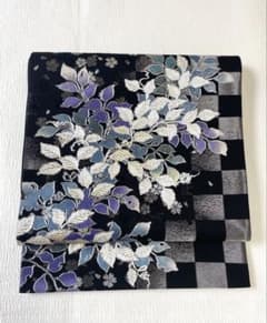美品】日本の名工 伝統工芸士 和田光正 金彩友禅 袋帯 - メルカリ
