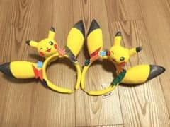 【２つ】ピカチュウ USJ ユニバ カチューシャ ユニバーサルスタジオジャパンのサムネイル