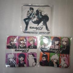 ダンガンロンパ1・2 Reload 布 コースター 3点 狛枝凪斗 日向創 - メルカリ