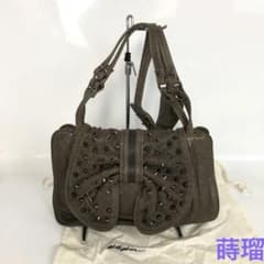 Phillip Limフィリップリム リボン スタッズ レザー ショルダーバッグのサムネイル
