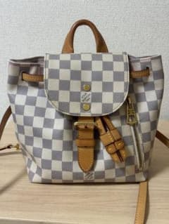 ダミエアズール リュック LOUIS VUITTON ダミエアズール リュック - メルカリ