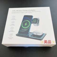 週末価格⭐️3in1ワイヤレス充電器✨Apple Watch  iPhone⭐️のサムネイル