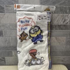 新品未使用 ミニオン フェイスタオル 約34×80cmのサムネイル