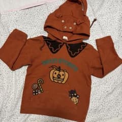 美品　DRUG ハロウィンパーカー 130のサムネイル
