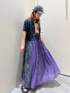 むっち様専用[MODE NORM CORE]リメイクライクフラワーワンピースのサムネイル