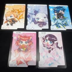 Xross Stars クロスタ5月プロモPRプレイポイント5種各1枚セット