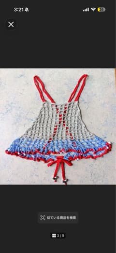 amori handmade/クロシェ編み ビスチェキャミソール/タンクトップのサムネイル