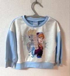 Disney FROZEN アナと雪の女王 トレーナー 90 新品未使用のサムネイル