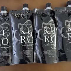 VALANROSE KUROクリームシャンプー ナチャラルブラック400g✖️4袋