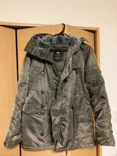Alpha Industries フード付きミリタリージャケット SMALLのサムネイル