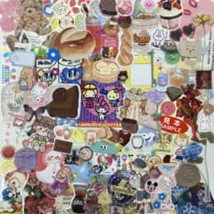 おすそ分け　フレークシール　紙もの詰め合わせ　作家 大量 フレークシール 100枚 紙モノ 紙もの おすそ分け 2 - メルカリ