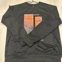 THE SUN GOES DOWN プリント スウェット ブラックのサムネイル