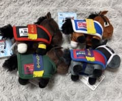 サラブレッドコレクション　馬服マスコットボールチェーン　4種コンプリートセット