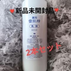新品】業務用 薬用 雪肌精 乳液 1000mL×2本セット(ボトル1個付き