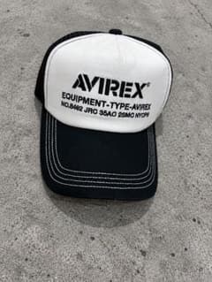 AVIREX メッシュキャップ ブラック ホワイトのサムネイル