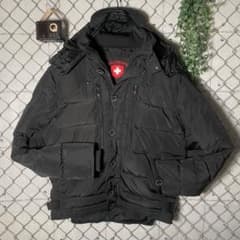 WELLENSTEYN ウェレンステイン ダウンジャケットドイツ製 撥水 黒 L