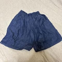 デニム調 ハーフパンツ 110サイズのサムネイル