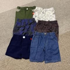 サイズ95 パンツ　ハーフパンツ　ショートパンツ　6枚セットのサムネイル