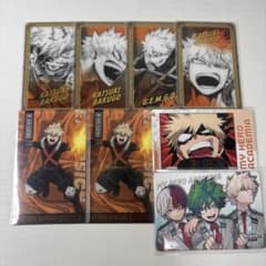 僕のヒーローアカデミア 爆豪勝己 クリアカード 原画展のサムネイル