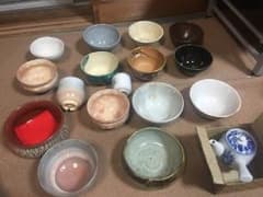 昔 茶碗 急須 湯呑み 骨董品 置物 20点まとめて出します、のサムネイル