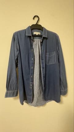 UNIQLO INES DE LA FRESSANGE デニムシャツのサムネイル